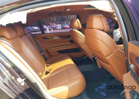 2012 BMW 750Li xDrive из США, поврежденный, VIN WBAKC8C54CC435156